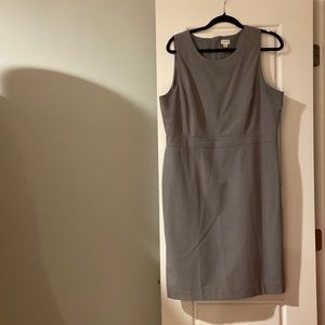 J crew factory grey suit dress